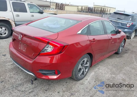 2020 Honda Civic Lx из США, поврежденный, VIN 2HGFC2F60LH577654